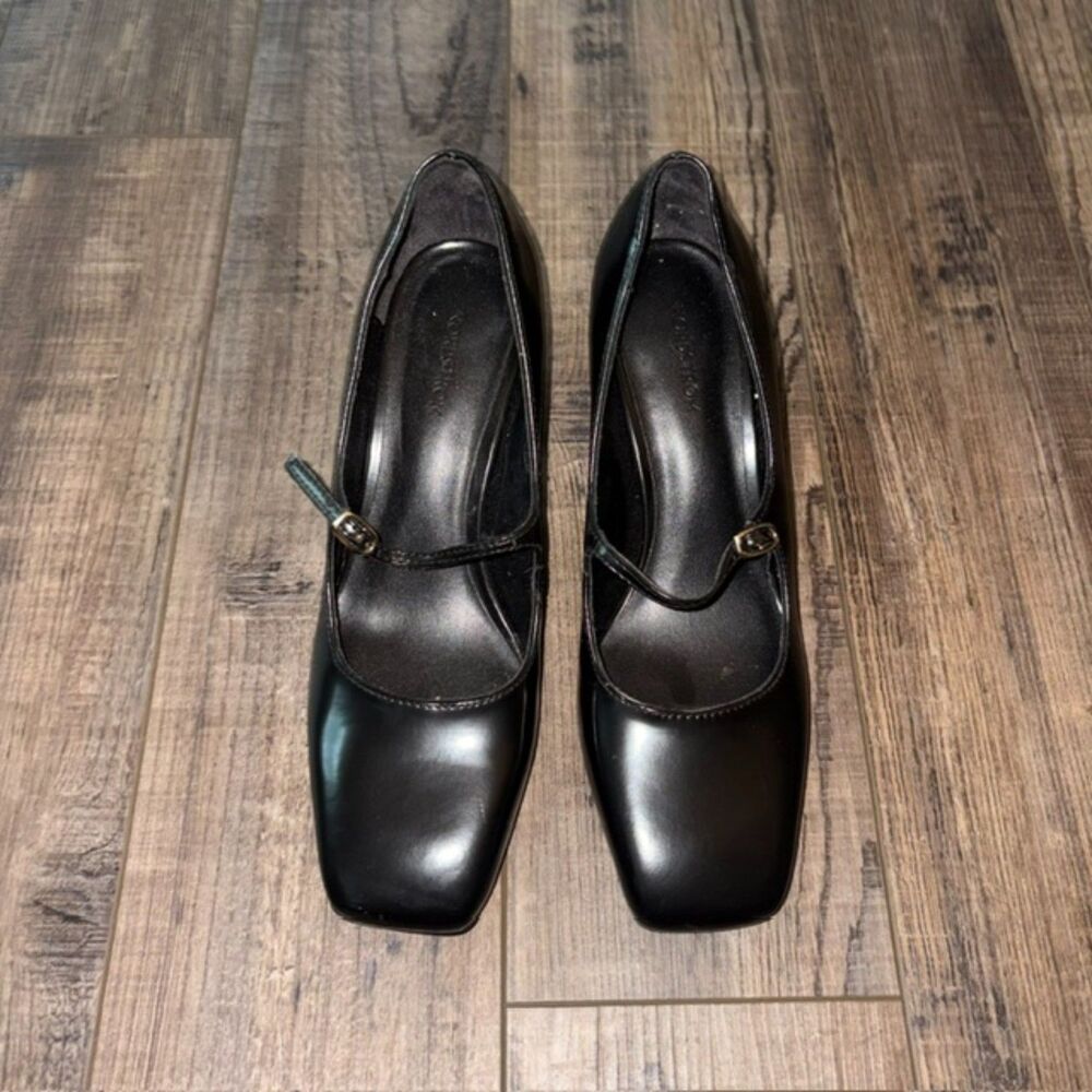 Nordstrom Leather Mary Jane Heels